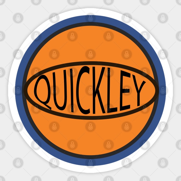 Immanuel Quickley New York Knicks Sticker by IronLung Designs